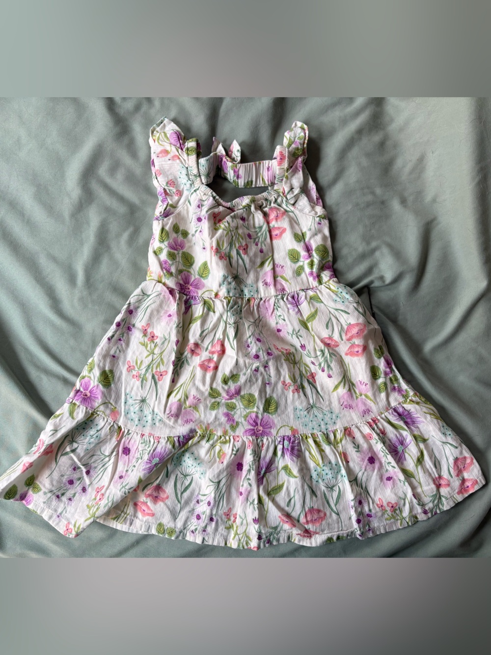 Floral cotton dress